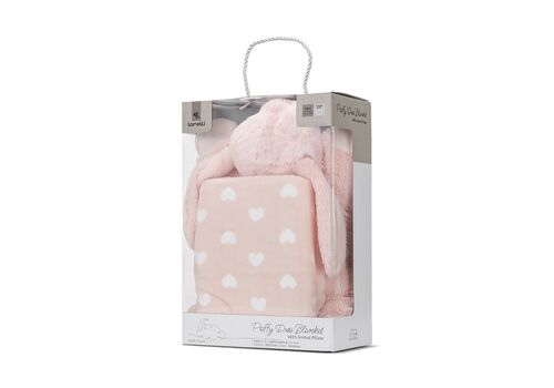 POFFY DUO κουβερτα 90х75см, με μαξιλαρακι ζωακι 45х30см Bunny POFFY DUO κουβερτα 90х75см, με μαξιλαρακι ζωακι 45х30см Bunny