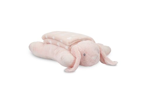 POFFY DUO κουβερτα 90х75см, με μαξιλαρακι ζωακι 45х30см Bunny POFFY DUO κουβερτα 90х75см, με μαξιλαρακι ζωακι 45х30см Bunny