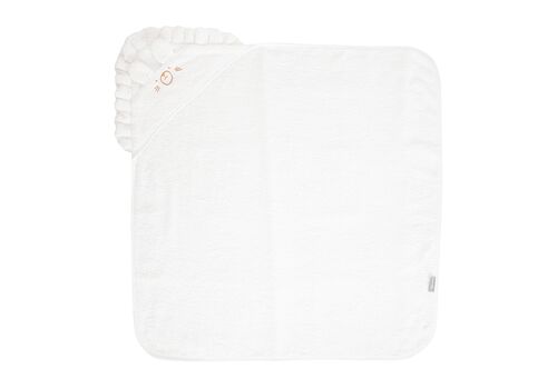 Μπουρνούζι 90/90 εκ. με κέντημα λευκό