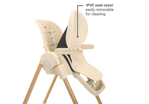 Lorelli Καρεκλάκι φαγητού TUMMY TIME black Lorelli Καρεκλάκι φαγητού TUMMY TIME black