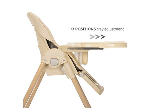 Lorelli Καρεκλάκι φαγητού TUMMY TIME black Lorelli Καρεκλάκι φαγητού TUMMY TIME black