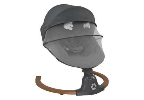 ΚΟΥΝΙΑ ΗΛΕΚΤΡΙΚΗ FLUFFY SMOKED GREY BEBE STARS