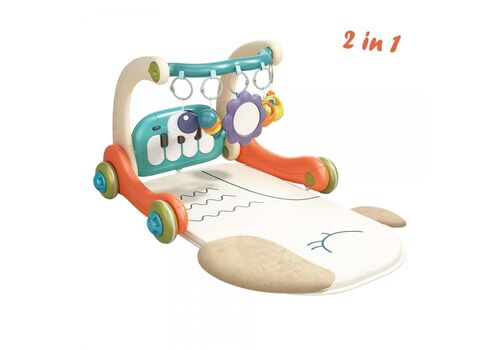 Γυμναστήριο-Περπατούρα Δραστηριοτήτων Piano Parrot 2in1 4249 Bebe Stars