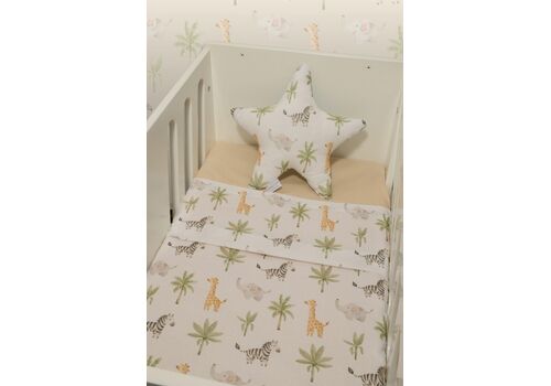 Σεντόνια Λίκνου Σετ 2τ -75×110-100% Βαμβάκι Des.424 Oliver Baby