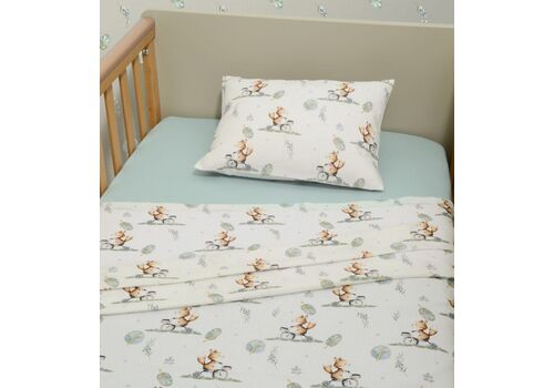 Σεντόνια Κούνιας Σετ 3τ -110×170 με λάστιχο Des.423 Oliver Baby