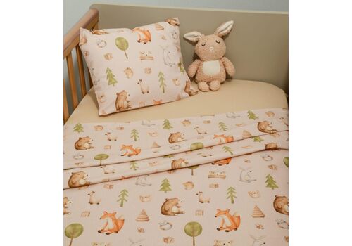 Σεντόνια Κούνιας Σετ 3τ -110×170 με λάστιχο Des.428 Oliver Baby