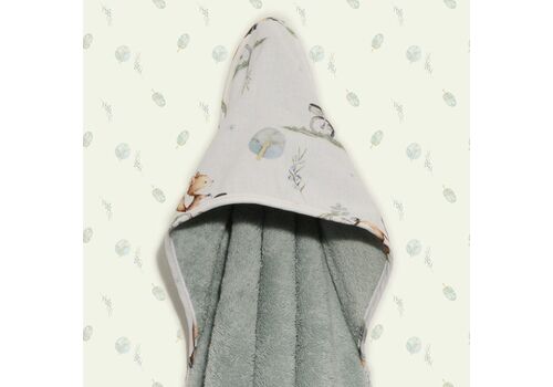 Μπουρνούζι κάπα 75×75 100% βαμβάκι 450 γρμ/τμ Des.423 Oliver Baby