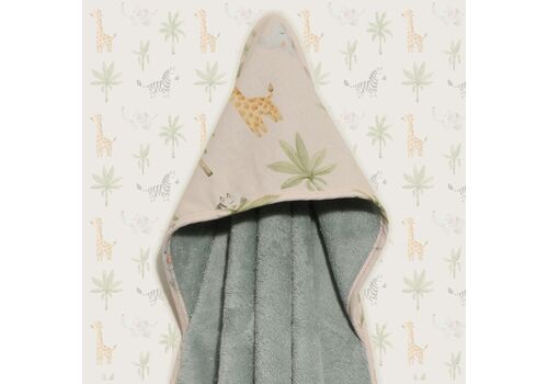 Μπουρνούζι κάπα 75×75 100% βαμβάκι 450 γρμ/τμ Des.425 Oliver Baby