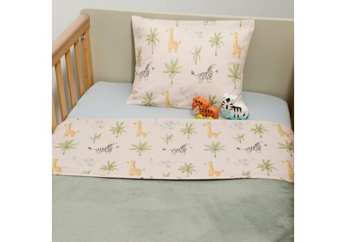 Minky  Κουβέρτα Λίκνου Διπλής Όψης 75×95 Des.425 Oliver Baby