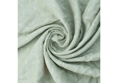 Σετ 3 Πάνες Μουσελίνας – Μέντα/Λευκό – Trois Kilos Sept