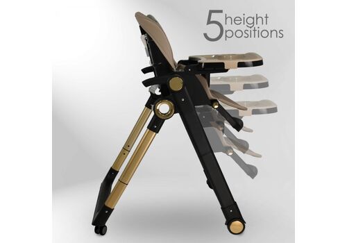 Καρεκλάκι Φαγητού KOYNIA YUM-YUM 2 IN 1  MOCHA BEBE STARS