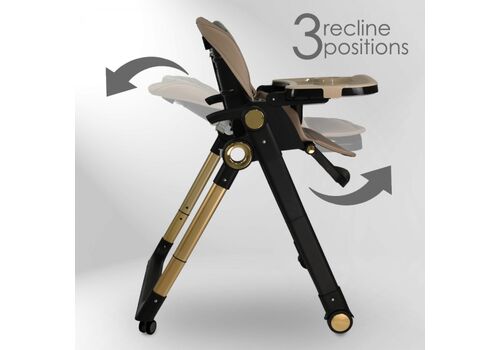 Καρεκλάκι Φαγητού KOYNIA YUM-YUM 2 IN 1  MOCHA BEBE STARS