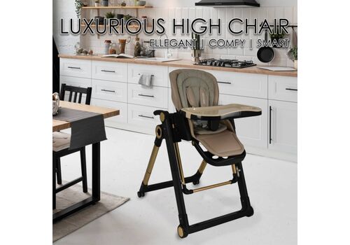 Καρεκλάκι Φαγητού KOYNIA YUM-YUM 2 IN 1  MOCHA BEBE STARS