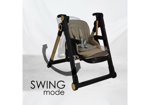 Καρεκλάκι Φαγητού KOYNIA YUM-YUM 2 IN 1  MOCHA BEBE STARS