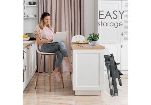 Καρεκλάκι Φαγητού  Spicy Grey Kikka boo