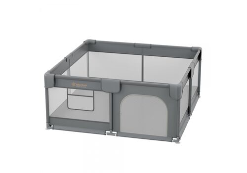 Πάρκο για μωρά τετράγωνο 150×150 Playzen Grey 880-100 Bebe Stars