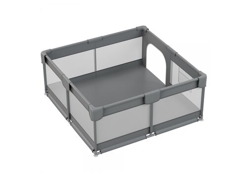 Πάρκο για μωρά τετράγωνο 150×150 Playzen Grey 880-100 Bebe Stars