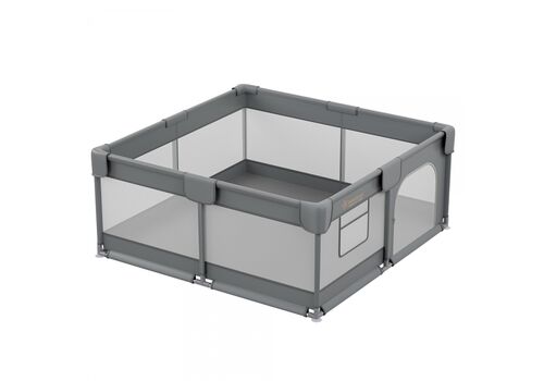 Πάρκο για μωρά τετράγωνο 150×150 Playzen Grey 880-100 Bebe Stars