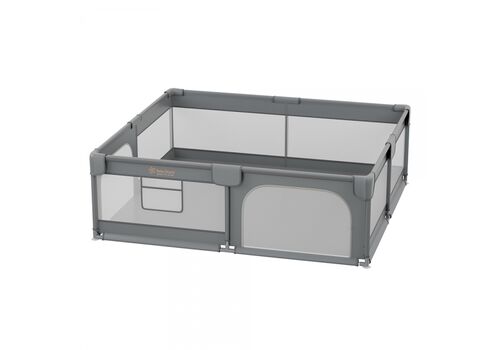 Πάρκο για μωρά ορθογώνιο 180×200 Playzen Grey 880-200 Bebe Stars