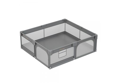 Πάρκο για μωρά ορθογώνιο 180×200 Playzen Grey 880-200 Bebe Stars