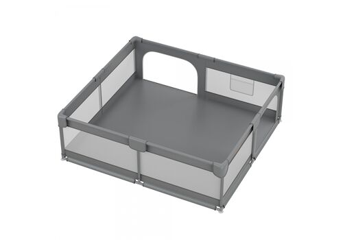 Πάρκο για μωρά ορθογώνιο 180×200 Playzen Grey 880-200 Bebe Stars