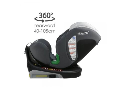 Bebe Stars Κάθισμα Αυτοκινήτου Nobile i-Size 360° Ice Grey 924-188