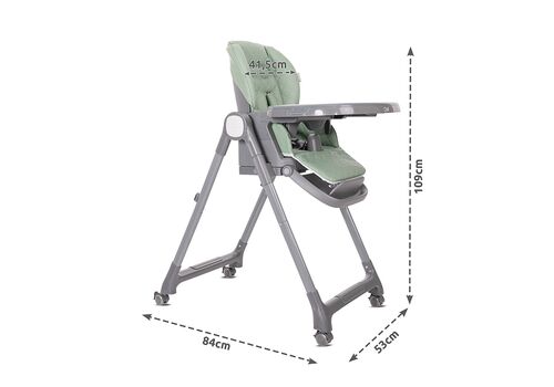 Καρεκλάκι Φαγητού Lorelli CHEF 3in1Green Leather