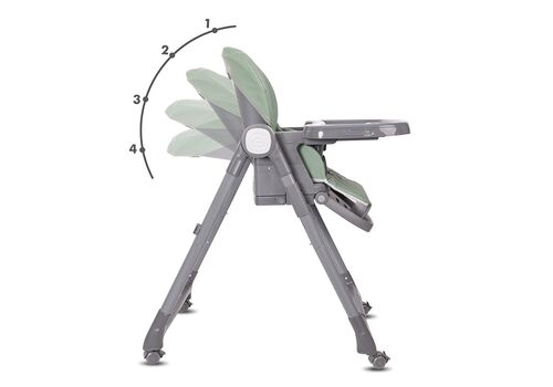 Καρεκλάκι Φαγητού Lorelli CHEF 3in1Green Leather