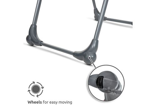 Lorelli Αναδιπλούμενο Καρεκλάκι Φαγητού με Ροδάκια Dulce Green