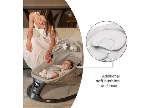 KIKKA BOO TWIDDLE ΗΛΕΚΤΡΙΚΟ ΒΡΕΦΙΚΟ ΡΗΛΑΞ 0+ ΜΗΝΩΝ - Mint 2023