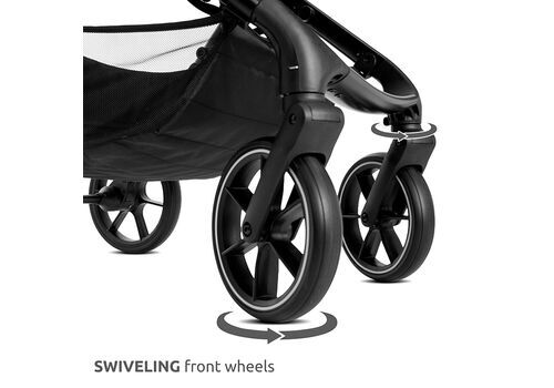 Πολυκαρότσι 2 σε 1 Venice Lorelli Grey