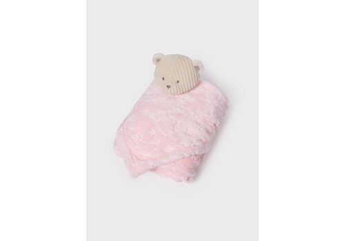 Mayoral Κουβερτούλα και Νάνι σετ 2τμχ ροζ 9957-022