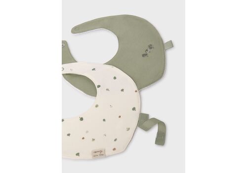 Σετ 2 σαλιάρες από βιώσιμο βαμβάκι Mayoral 9949-036