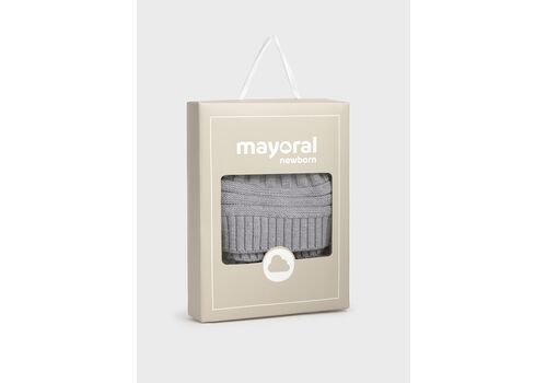 Mayoral Σετ σκούφος και γάντια γκρι 9930-064