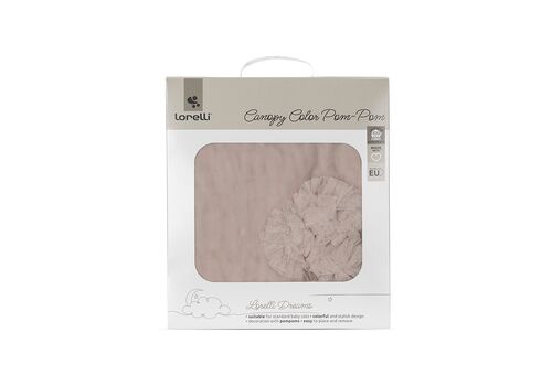 Khaki Polka Dot Crib Mosquito Net