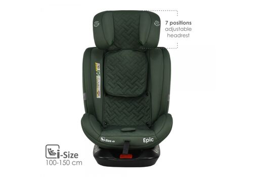 Κάθισμα Αυτοκινήτου Epic Isofix i-Size 360° Forest Green Bebe Stars 921-176