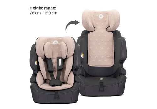 Κάθισμα αυτοκινήτου ANDROMEDA i-Size Black Lorelli