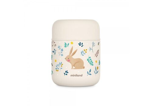 Miniland Θερμός Φαγητού  THERMY MINI 280 ML RABBIT
