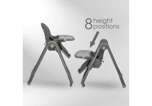 Καρέκλα Φαγητού Milk Grey  BEBE STARS