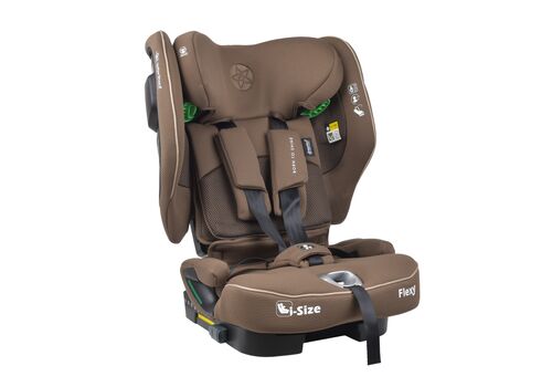 BEBE STARS ΚΑΘΙΣΜΑ ΑΥΤΟΚΙΝΗΤΟΥ FLEXY ISOFIX I-SIZE 76-150cm COFFEE