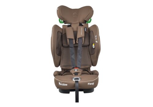 BEBE STARS ΚΑΘΙΣΜΑ ΑΥΤΟΚΙΝΗΤΟΥ FLEXY ISOFIX I-SIZE 76-150cm COFFEE
