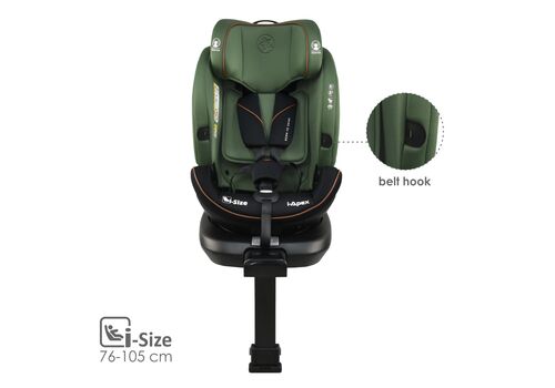 Bebe Stars Κάθισμα Αυτοκινήτου I-APEX I-SIZE 360° 40-150cm GREEN ΚΩΔ 916-176