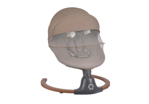 Bebe Stars Ηλεκτρική Κούνια-Ρηλάξ FLUFFY NATURAL BEIGE ΚΩΔ 257-182