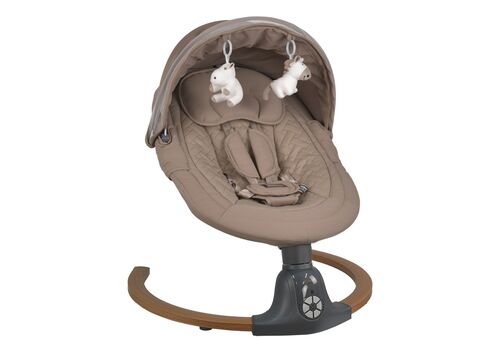 Bebe Stars Ηλεκτρική Κούνια-Ρηλάξ FLUFFY NATURAL BEIGE ΚΩΔ 257-182