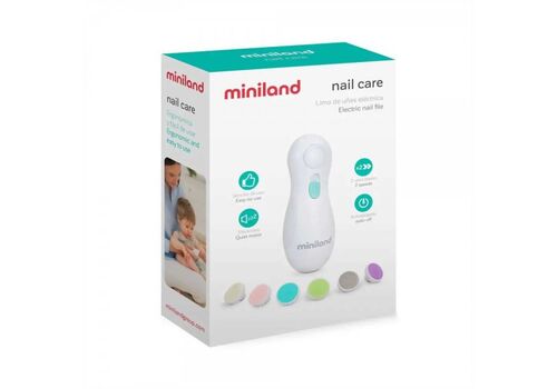 MINILAND BABY NAIL TRIMMER ΗΛΕΚΤΡΙΚΗ ΠΑΙΔΙΚΗ ΛΙΜΑ