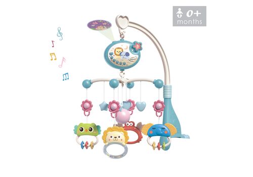 Bebe Stars ΜΟΥΣΙΚΟ ΚΡΕΒΑΤΙΟΥ ΜΕ ΠΡΟΒΟΛΕΑ LION ΚΩΔ 860-190