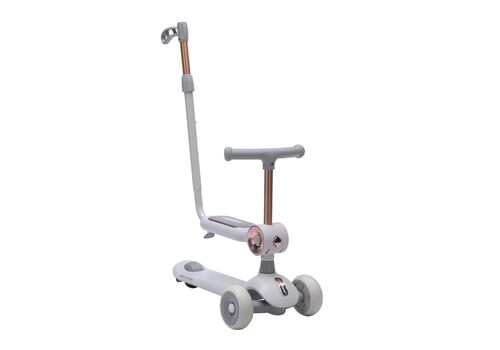 Bebe Stars Πατίνι X-Ride 2in1 Grey ΜΕ ΛΑΒΗ  672-186