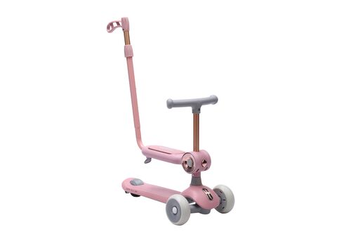 Bebe Stars Πατίνι X-Ride 2in1 ΜΕ ΛΑΒΗ Pink 672-185