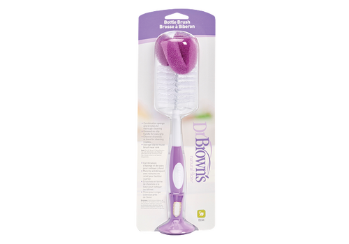 Dr. Brown’s Βούρτσα Καθαρισμού Μπιμπερό μοβ