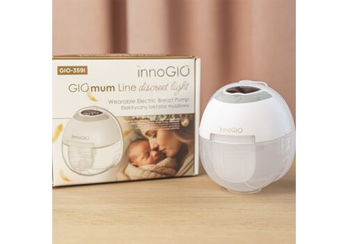 INNOGIO ΦΟΡΗΤΟ ΗΛΕΚΤΡΙΚΟ ΘΗΛΑΣΤΡΟ ΜΕ ΦΩΤΙΣΜΟ - DISCREET LIGHT GIO WEREBLE ELECTRIC BREAST PUMP